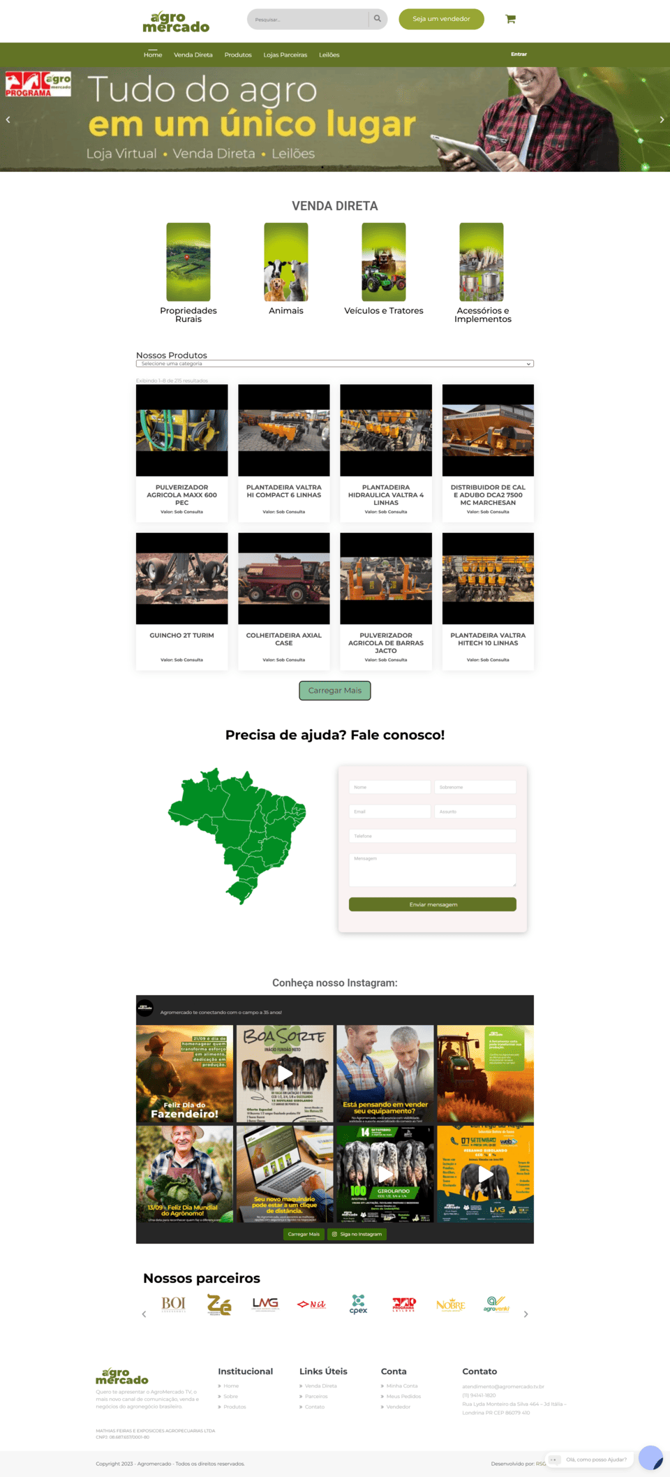 Website Agromercado